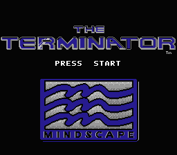 The Terminator title screenshot